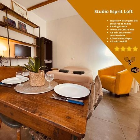 Charmant Studio Loft - Mas Bois Fontaine Ним Екстериор снимка
